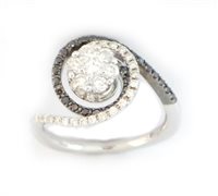 Ringe Giorgio Visconti Dame in Weißgold Diamante 0.40 Ct AB13589-14 - AB13589-14